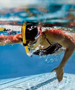 Finis Centersnorkel (Gul)