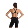 Speedo LZR Pure Intent Open Back Kneeskin (Black/Gold)