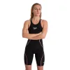 Speedo LZR Pure Intent Open Back Kneeskin (Black/Gold)