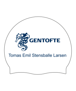 Cap Gentofte Svømmeklub med navn