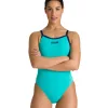 Arena Solid Lightech Mint-Navy