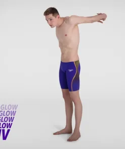 Speedo Fastskin LZR Pure Intent Jammer (Purple/Yellow)