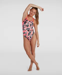 Speedo Logo Flash Allover Vback