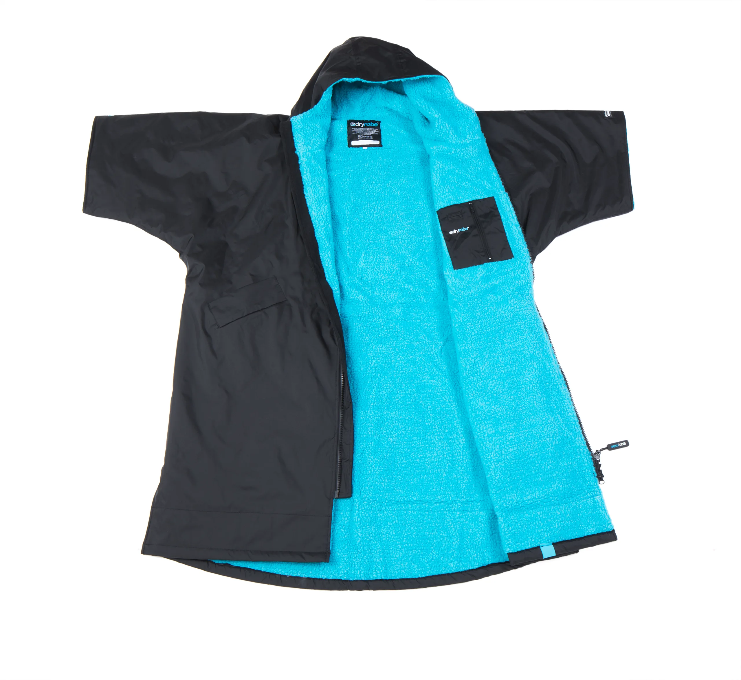 Dryrobe Advance Long Sleeve (Sort/Blå)