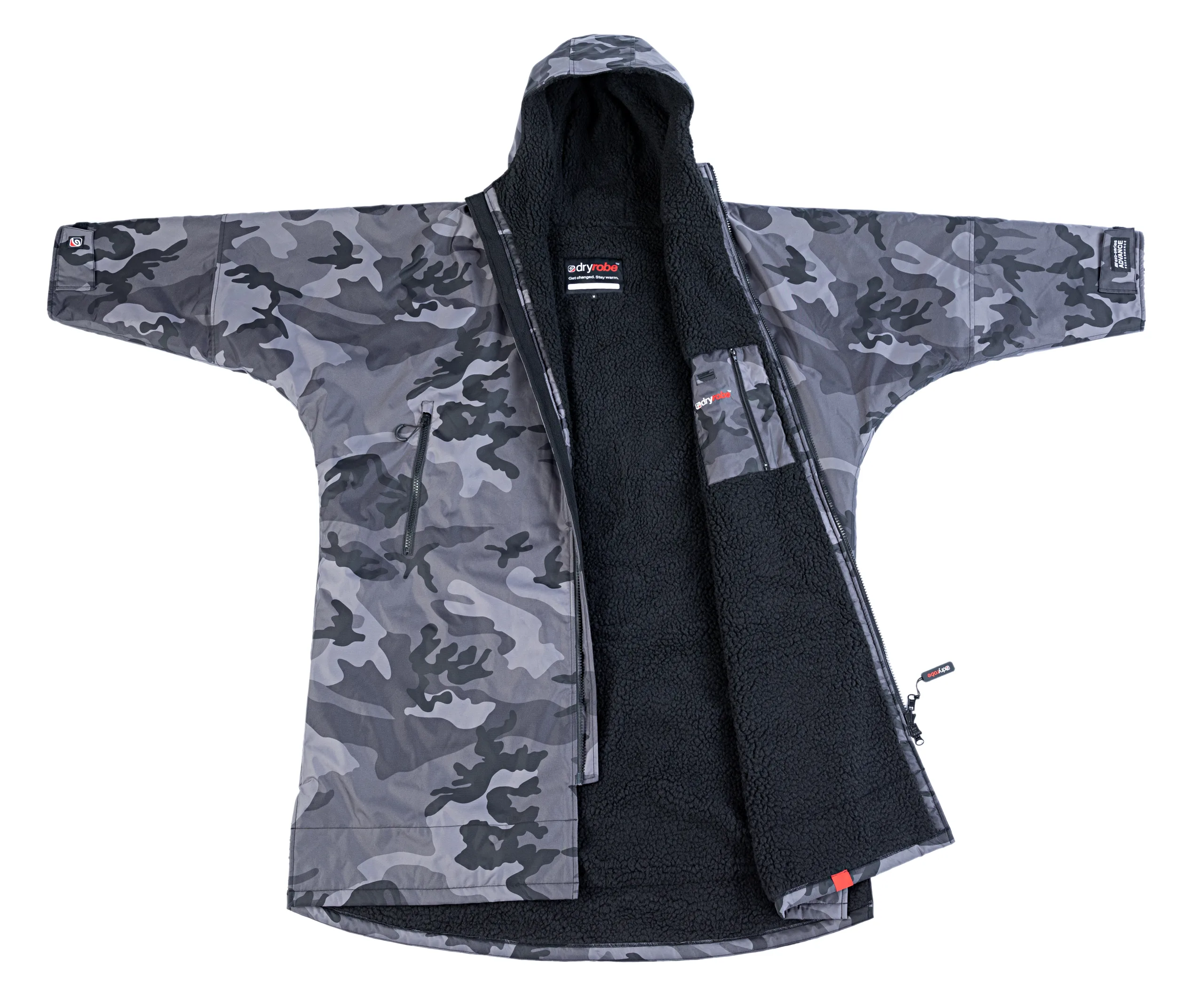 Dryrobe Advance Long Sleeve (Camo/Sort)