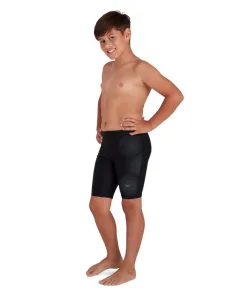 Speedo Tech Placement Jammer (Sort/Grå) - Drenge