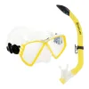 Aqua Lung snorkelsæt til børn - Combo Cub (8-18 år) - Klar/gul