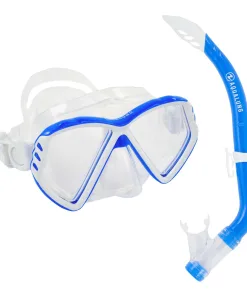 Aqua Lung snorkelsæt til børn - Combo Cub (8-18 år) - Klar/gul