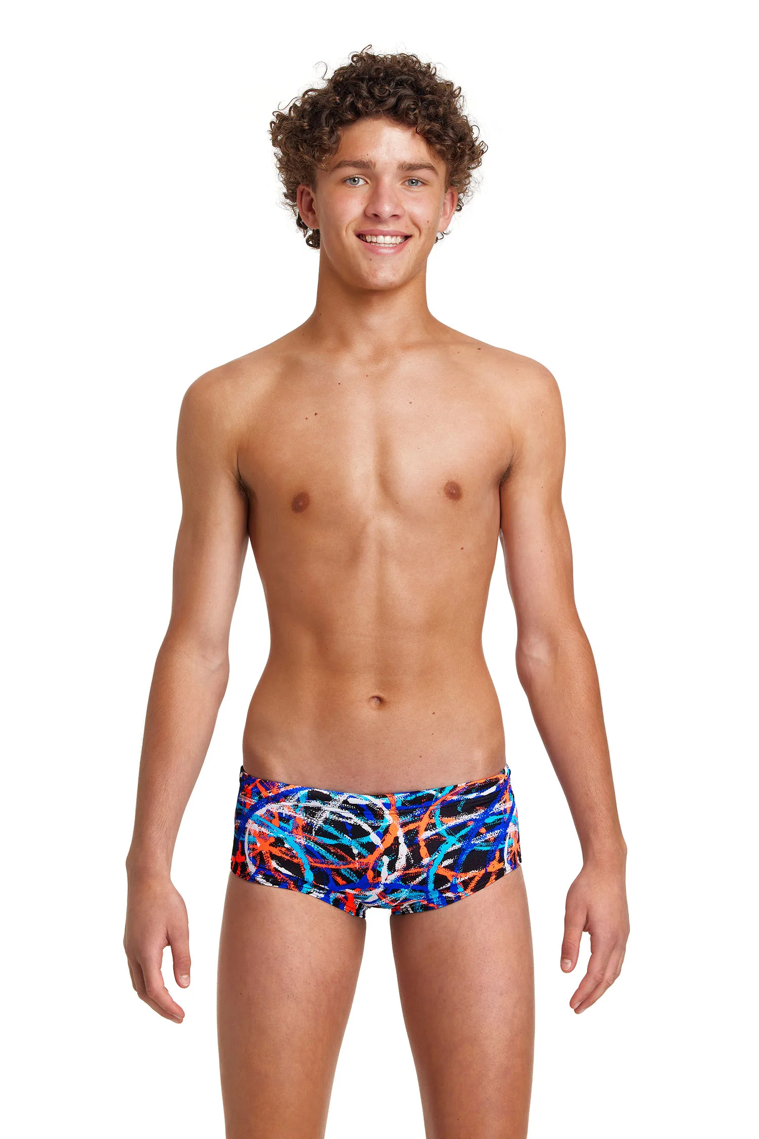 Funky Trunks Zorse Code – Sidewinder Trunks – Drenge