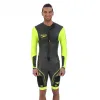 Speedo Fastskin Swimrun wetsuit - Herrer - (Back/Yellow) - M (Medium)