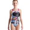 Arena Placement V-Back - Piger - (Black/Freak Rose)