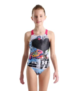 Arena Placement V-Back - Piger - (Black/Freak Rose)