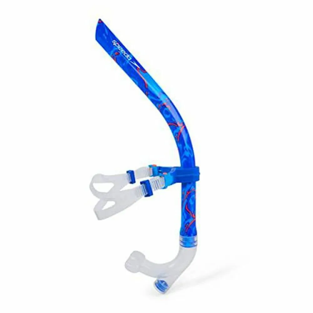 Speedo Centersnorkel (Blå/Orange)