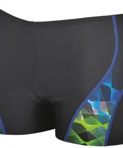 Arena Sprite Aquashort badeshorts - Herrer - (Sort/Multifarvet)