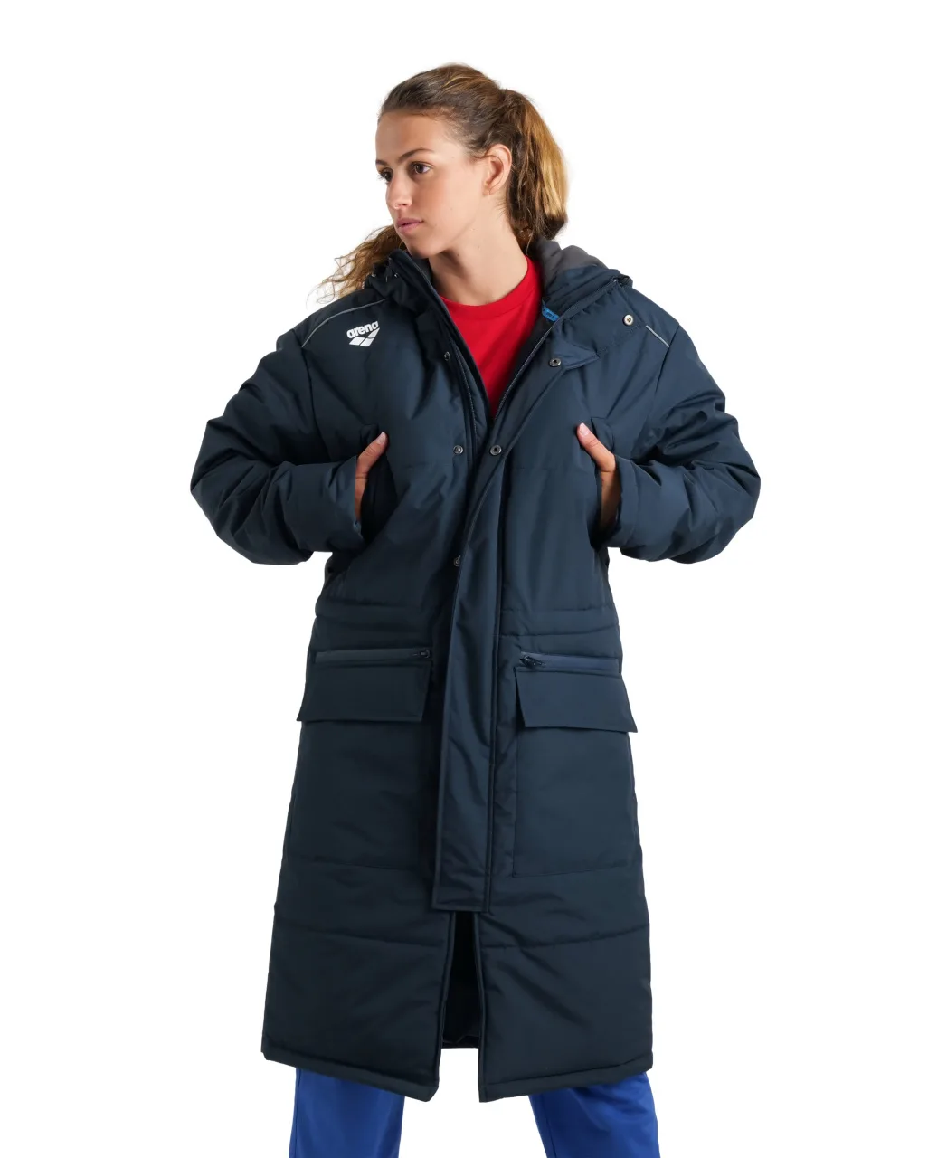 Arena Team Parka Solid (Navy)