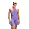 Speedo LZR Pure Intent Open Back Kneeskin (Purple/Grey)
