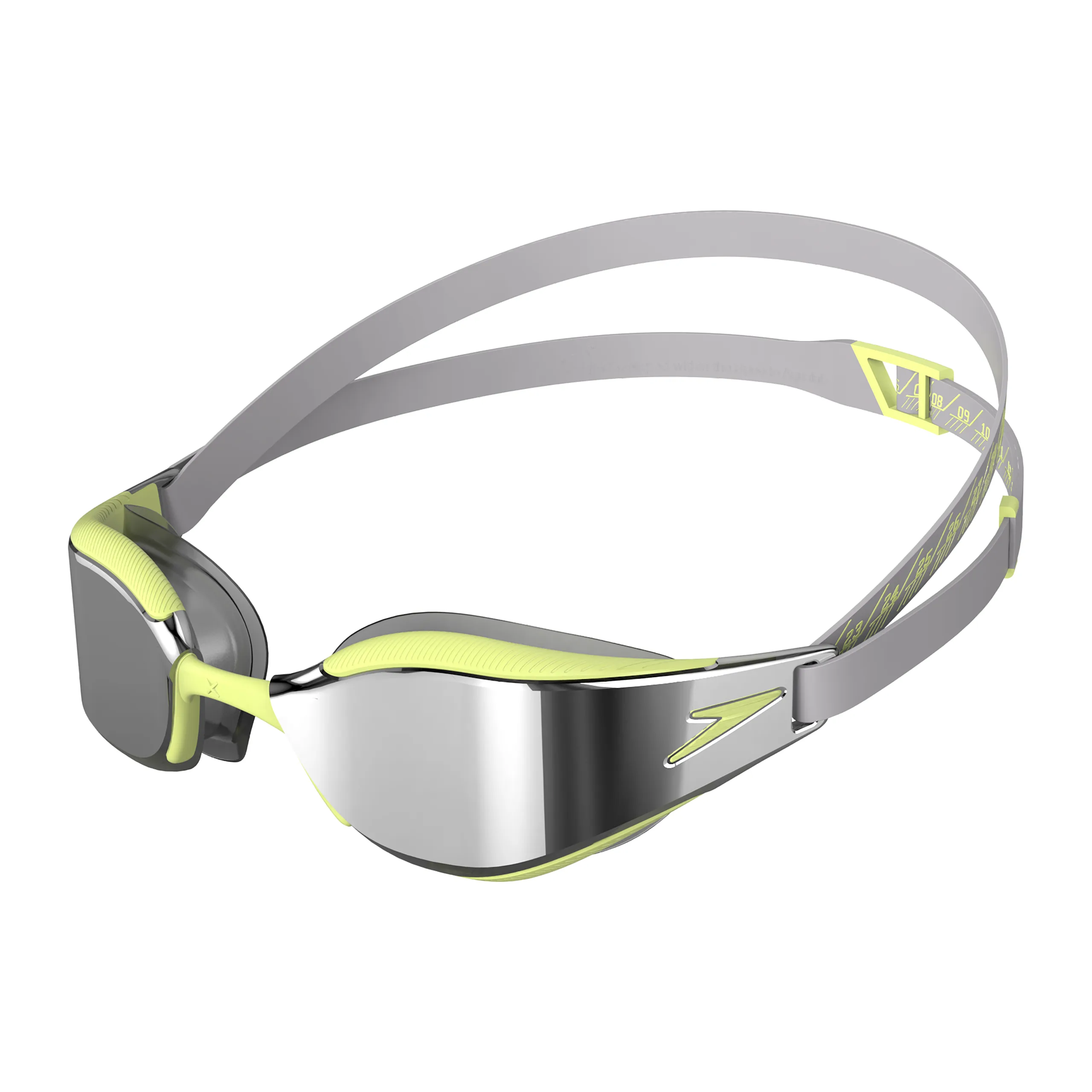 Speedo Fastskin Hyper Elite Mirror (Sølv/Grøn)