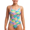 Funkita Pastel Porpie badedragt – Diamond Back – Damer