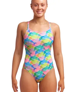 Funkita Pastel Porpie badedragt – Diamond Back – Damer