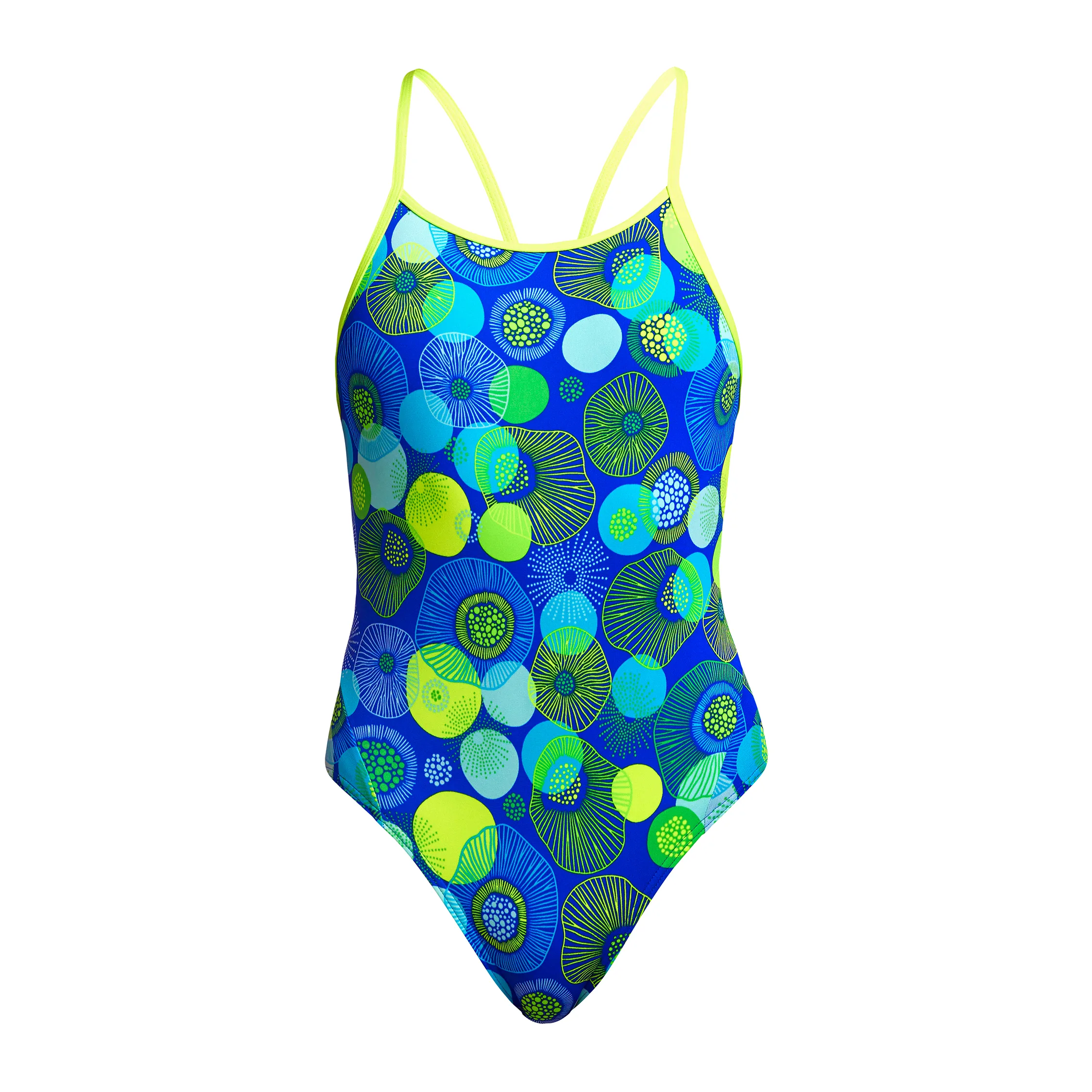 Funkita Blue Bottle badedragt – Diamond Back – Piger