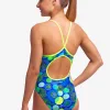 Funkita Blue Bottle badedragt – Diamond Back – Piger