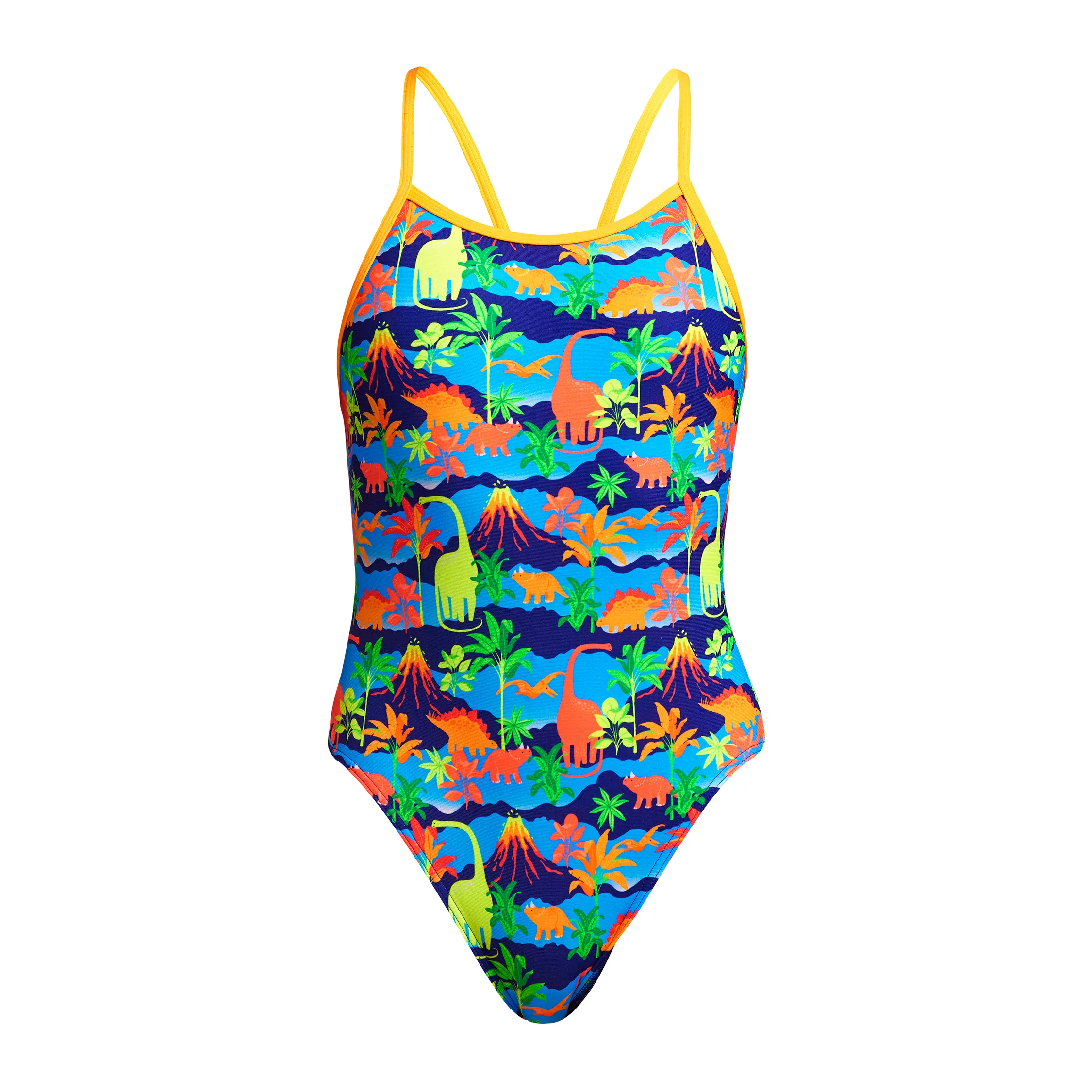 Funkita Big Bronto badedragt – Single Strap – Piger