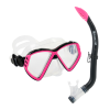 Aqua Lung snorkelsæt til børn - Combo Cub (8-14 år) - Klar/Pink
