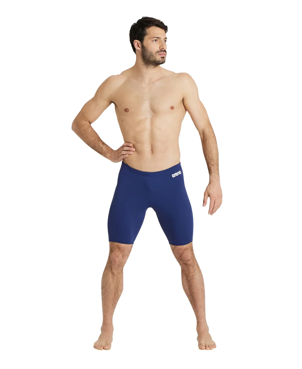 Arena Team Solid Jammer - Herrer - (Navy/Hvid)
