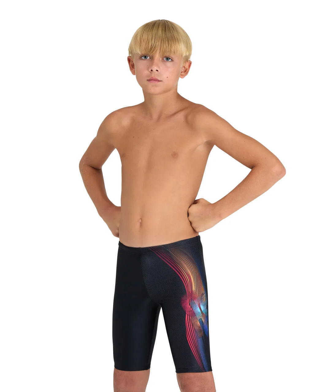 Arena Parrot Jammer - Drenge (Sort/Multi Colour)