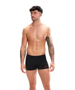 Speedo Tech Panel Aquashort (Black/Red/White)