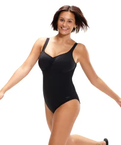 Sort speedo badedragt