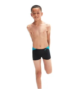 Speedo Hyper Boom Splice Aquashort (Black/Blue) - Drenge