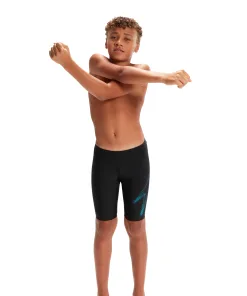 Speedo Hyper Boom Placement Jammer (Black/Blue) - Drenge