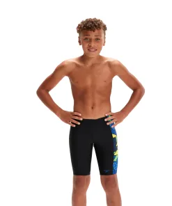 Speedo Allover Panel Jammer (Black/Blue)