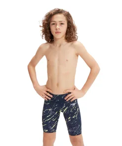 Speedo Fastskin Endurance+ Jammer (Navy/Purple/Green)