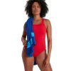 Speedo ECO Endurance+ Medalist Swimsuit (Red) – Damer