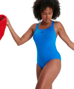 Speedo ECO Endurance+ Medalist Swimsuit (Blue) – Damer