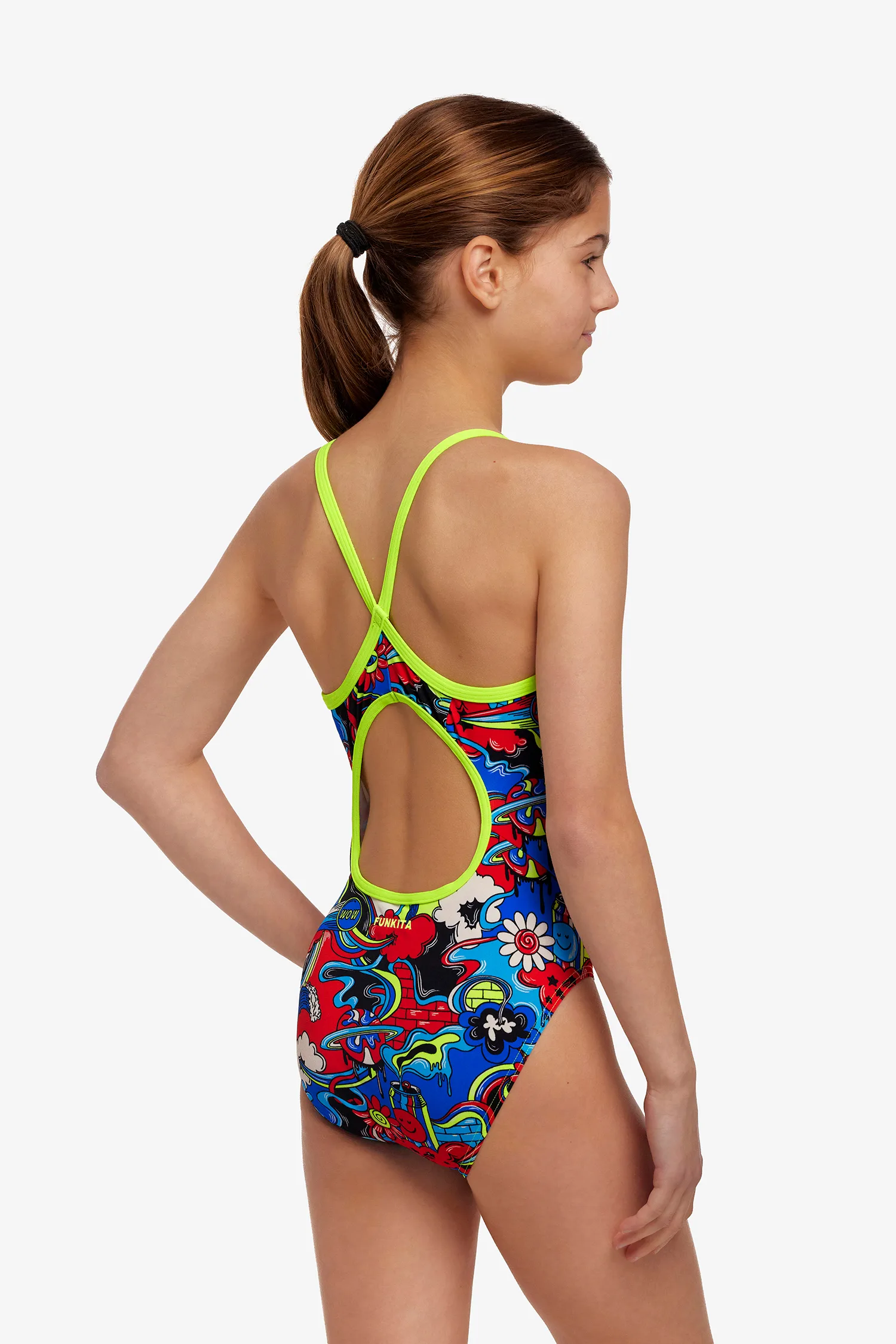 Funkita Happy Jack - diamond back - piger
